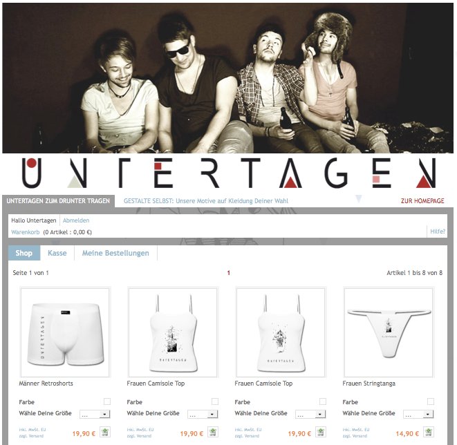 www.untertagen.spreadshirt.de